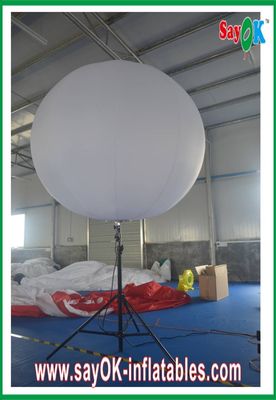 Showing Inflatable Stand Ball 190T Nylon Cloth With Logo Printing