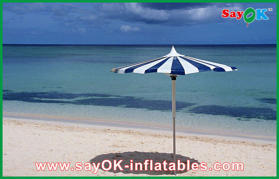 Small Canopy Tent Promotional Beach Parasol Custom Printed Compact Windproof Umbrella