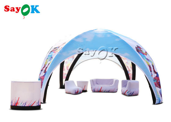 6 Man Inflatable Tent Trade Show Inflatable Advertising X Tent Carnival Canopy Inflatable Pop Up Canopy Tent