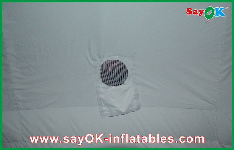 Printing Logo Black Inflatable Projection Tent For Education Class