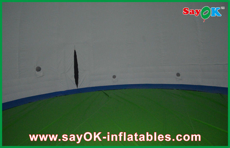 Printing Logo Black Inflatable Projection Tent For Education Class