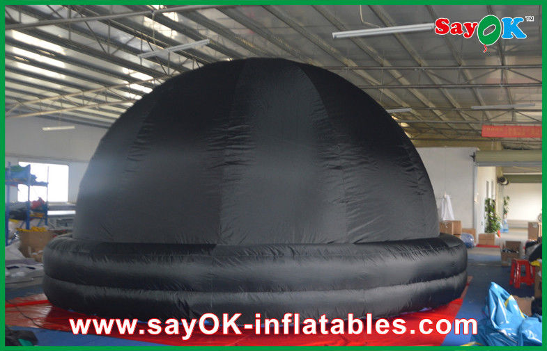 Customized Hangout Science Centers Mobile Stars Planetarium Cinema Tent 6m