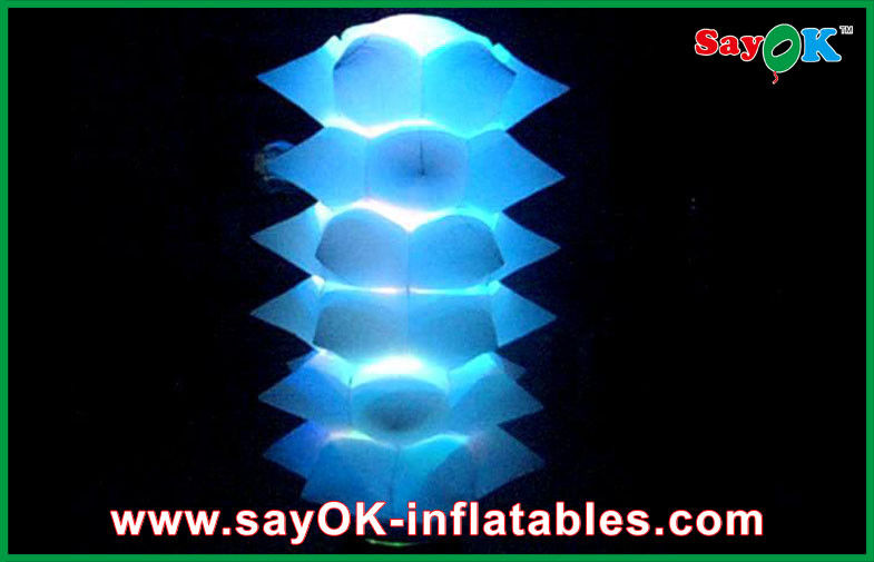 Christmas Tree With Led Inflatable Lighting Decoration Led Inflatable Tower For Sale