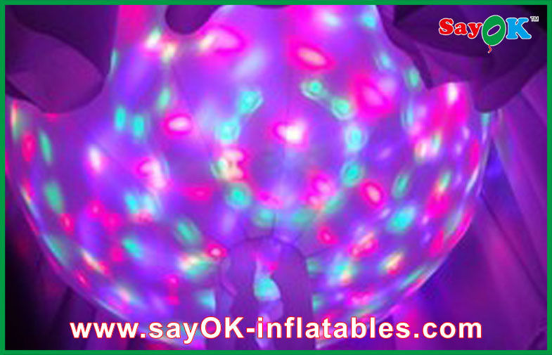 Colorful LED Jellyfish Inflatable Lighting Decoration For Holiday