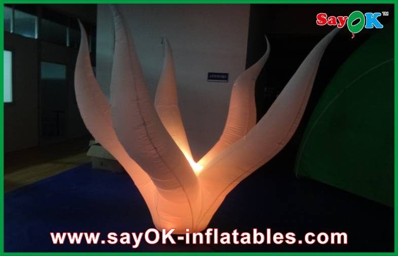 Coral Shape Inflatable Hanging Led Lighting Decoration / Advertising Inflatable LED Light