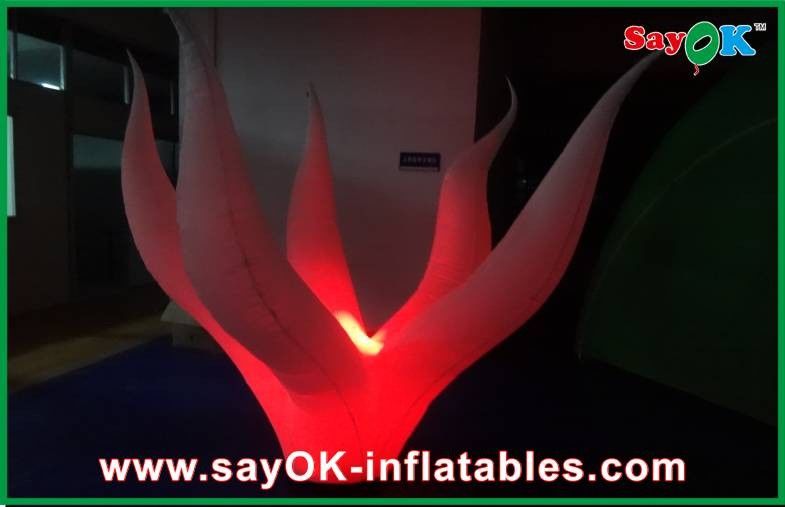 Coral Shape Inflatable Hanging Led Lighting Decoration / Advertising Inflatable LED Light