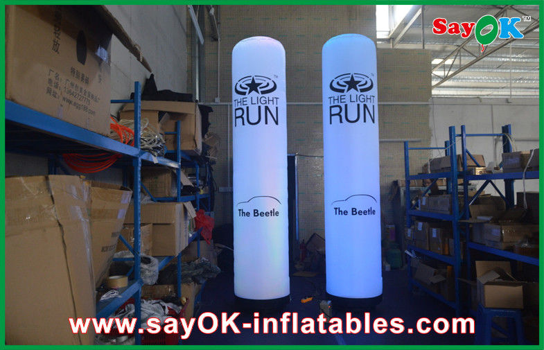 Party Straight Inflatable Lighting Decoration Inflatable Tube For Outdoor