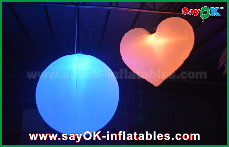 Flower Ball Light Inflatable Lighting Decoration For Stage Background