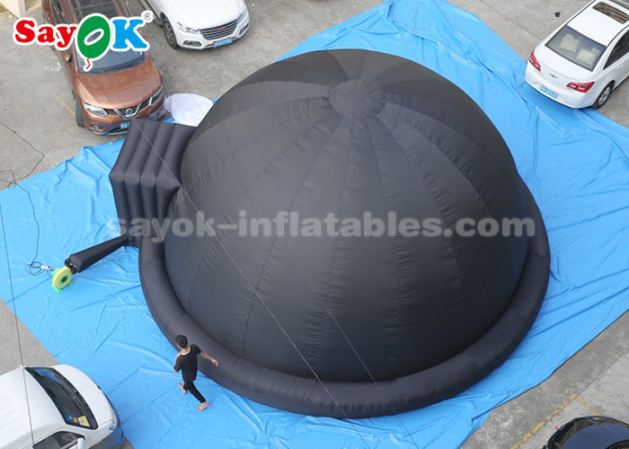 100% Blackout 7 Meter Portable Planetarium For Schools / Planetarium Dome Projector