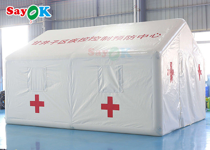 Inflatable Shelter Tent 5x4m Inflatable Medical Tent Hospital Emergency Inflatable Rescue Tent