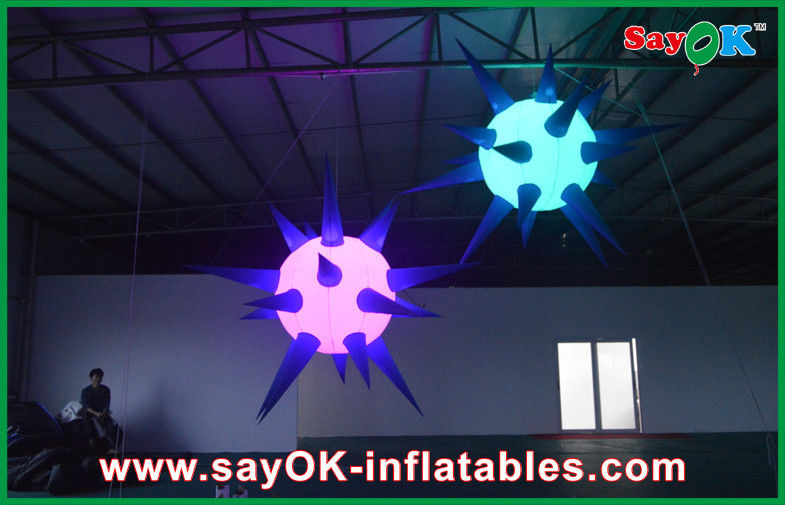 190t Oxford Cloth Inflatable Lighting Decoration Party Inflatable Led Ballon