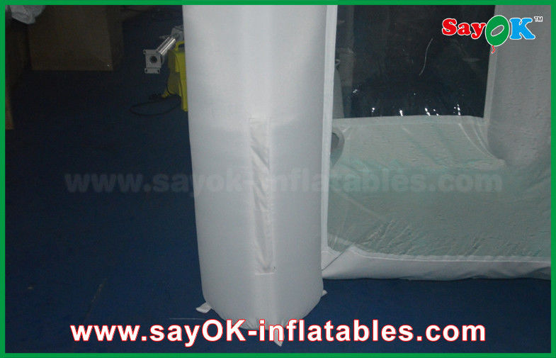 Inflatable Play Ground 16 Different Led Lights Customized Inflatable Cash Cube Money Booth Game