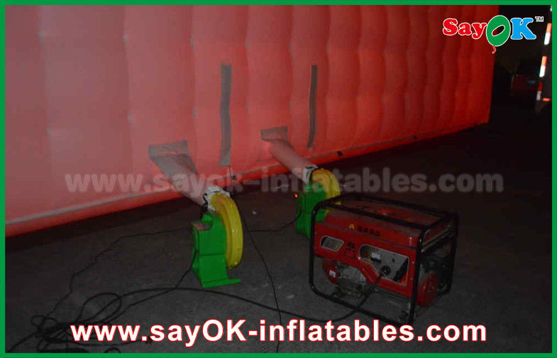 Outdoor Giant White LED Structure Event Inflatable Cube Tent,Inflatable Nightclub,Inflatable Party Tent For Sale