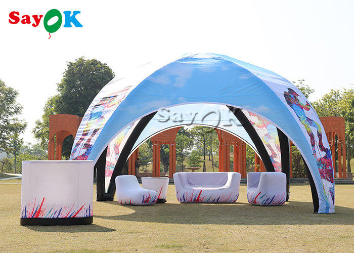 6 Man Inflatable Tent Trade Show Inflatable Advertising X Tent Carnival Canopy Inflatable Pop Up Canopy Tent