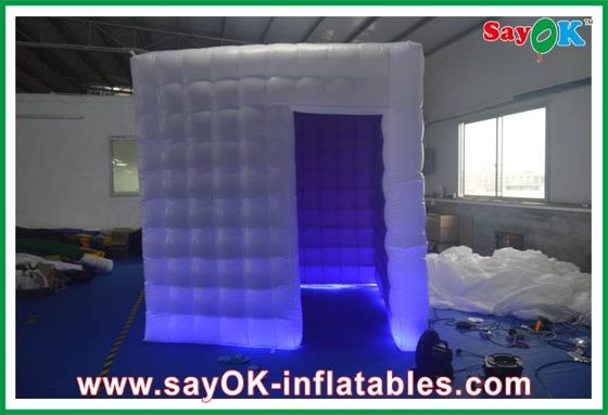 Раздувной PVC ткани Оксфорда студии фото покрыл раздувной киоск Photobooth со светами приведенными
