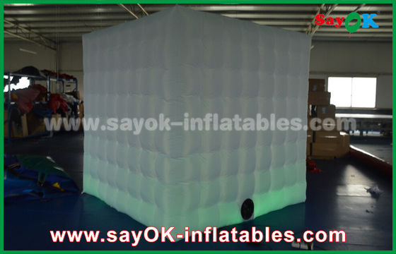 Случай 2.5x2.5m будочки фото СИД RGB раздувной студии фото раздувной или Customzied