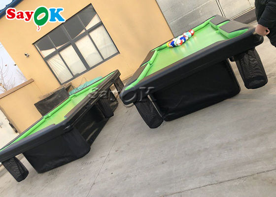 Раздувным бильярдный стол PVC игры 0.9mm боулинга загерметизированный воздухом раздувной со стойкой